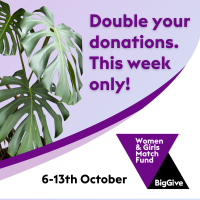 Big Give double your donations. this week only!